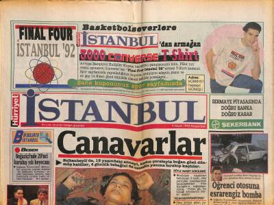 Hürriyet Gazetesi İstanbul Eki 9 Nisan 1992 - Bülent Ersoydan Bayramlık Kaset GZ115235 - 1