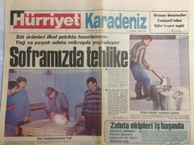 Hürriyet Gazetesi Karadeniz Eki 11 Haziran 1991 - Fiskobirlik Hazineyi Zarara Sokuyor GZ21444 - 1