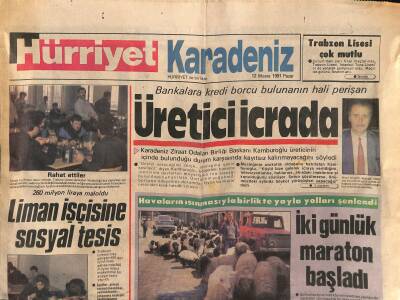 Hürriyet Gazetesi Karadeniz Eki 12 Mayıs 1991 - KTÜnün Hakkını Yediler - Artvin Yolu Tehlike Dolu GZ122936 - 1