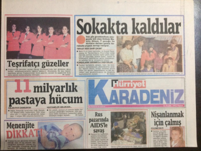 Hürriyet Gazetesi Karadeniz Eki 13 Aralık 1992 - Karadenizde Zor Pazar, Trabzonlu Futbolcu Ogün Hayal Kırıklığı Yarattı GZ21962 - 1