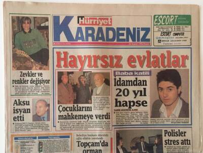 Hürriyet Gazetesi Karadeniz Eki 22 Kasım 1992 - Trabzonlu Dumanaltı GZ22367 - 1