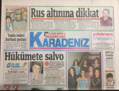 Hürriyet Gazetesi Karadeniz Eki 23 Aralık 1992 - Hükümete Salvo, Antrenör Kıyımı Sürüyor GZ21957 - 1