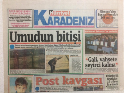 Hürriyet Gazetesi Karadeniz Eki 24 Ocak 1993 - Rizespor Güçlü Geliyor GZ24775 - 1