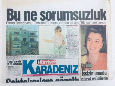 Hürriyet Gazetesi Karadeniz Eki 26 Temmuz 1993 - Sahtekarlara Gözaltı GZ40935 - 1