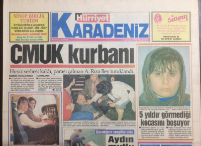 Hürriyet Gazetesi Karadeniz Eki 3 Haziran 1993 - Cmuk Kurbanı, Gürcü Mafiası GZ21967 - 1