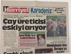 Hürriyet Gazetesi Karadeniz Eki 3 Temmuz 1991 - Çay Üreticisi Eskiyi Arıyor GZ13361 - 2