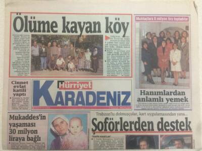Hürriyet Gazetesi Karadeniz Eki 7 Haziran 1992 - Trabzonlu Dolmuşçular Kart Uygulamasından Yana Şoförlerden Destek GZ40407 - 1