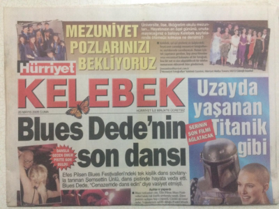 Hürriyet Gazetesi Kelebek 20 Mayıs 2005 - Gülben Ergenin Oje Polemiği Sürüyor GZ27153 - 1