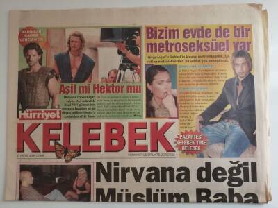 Hürriyet Gazetesi Kelebek 21 Mayıs 2004 Nirvana Değil Müslüm Baba -GZ14517 - 1