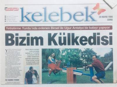 Hürriyet Gazetesi Kelebek 28 Mayıs 1999 - Bizim Külkedisi GZ42227 - 1