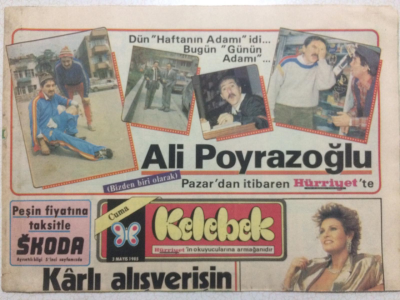 Hürriyet Gazetesi Kelebek 3 Mayıs 1985 - Karlı Alışverişin 10 Yolu GZ24939 - 1
