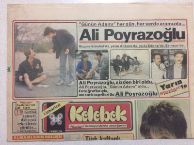 Hürriyet Gazetesi Kelebek 4 Mayıs 1985 - Liza Minellinin Hayata Dönüşü GZ24942 - 1
