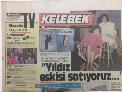 Hürriyet Gazetesi Kelebek 4 Nisan 1987 - Zühal Olcay Hızlı Yaşıyor GZ27048 - 1