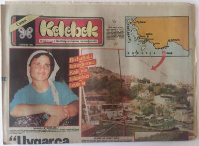Hürriyet Gazetesi Kelebek Eki 1 Ağustos 1986 - Gürültüde Bir Tür Çevre Kirlenmesidir GZ22493 - 1