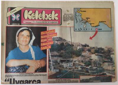 Hürriyet Gazetesi Kelebek Eki 1 Ağustos 1986 - Gürültüde Bir Türlü Çevre Kirlenmesidir GZ18686 - 1