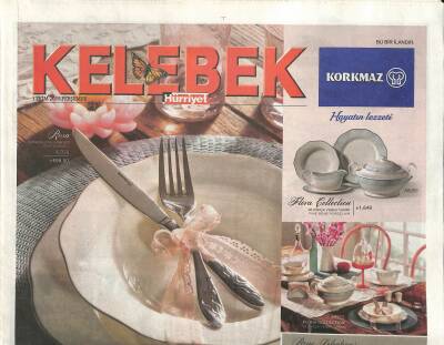 Hürriyet Gazetesi Kelebek Eki 1 Ekim 2015 - 86 Yaşında Pirelli Kızı GZ117039 - 1