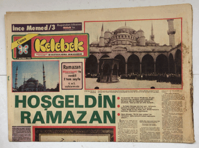 Hürriyet Gazetesi Kelebek Eki 1 Haziran 1984 - Son İslam Devletleri GZ7668 - 1