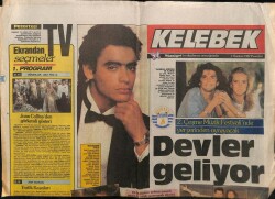 Hürriyet Gazetesi Kelebek Eki 1 Haziran 1987- Devler Geliyor GZ63744 - 1