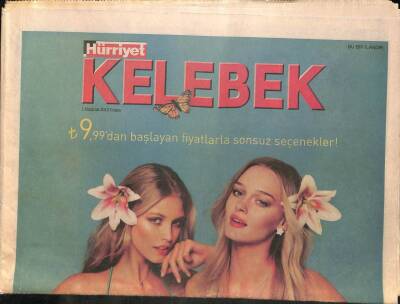 Hürriyet Gazetesi Kelebek Eki 1 Haziran 2012 - Hande Yener Kilyosta - Muhteşem Yüzyıl Seti Çocuklar İçin Açılıyor GZ92528 - 1