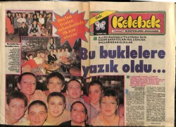Hürriyet Gazetesi Kelebek Eki 1 Kasım 1983 - Ali Poyrazoğlunun Kadın Sanatçıları GZ61901 - 2