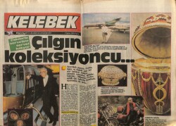 Hürriyet Gazetesi Kelebek Eki 1 Şubat 1987 - Çılgın Koleksiyoncu GZ63587 - 1
