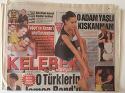 Hürriyet Gazetesi Kelebek Eki 1 Şubat 2007 - James Bond Türk Versiyonu Yandım Ali GZ10965 - 1