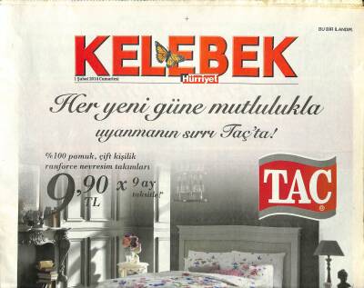 Hürriyet Gazetesi Kelebek Eki 1 Şubat 2014 - Flamenko Ateşi - Halil Sezai Az Kalsın Ölüyordu GZ116071 - 1