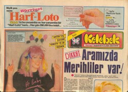 Hürriyet Gazetesi Kelebek Eki 10 Ağustos 1982 - Ölümünün 20. Yılında... Marilyn Monroe Ekranda... GZ90324 - 1