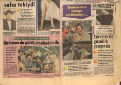 Hürriyet Gazetesi Kelebek Eki 10 Ağustos 1984 - Marlon Brando Anlatıyor: Marilyn Safın Tekiydi - Kemal Sunal O Gün At Yarışındaydı - Sezen Aksu GZ145643 - 2