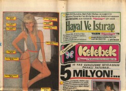 Hürriyet Gazetesi Kelebek Eki 10 Ağustos 1985 - Tina Turner Önce Avrupayı Büyüledi Sıra Asyada GZ63782 - 1