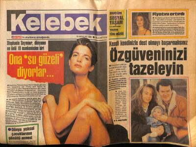 Hürriyet Gazetesi Kelebek Eki 10 Aralık 1990 - Özgüveninizi Tazeleyin GZ75720 - 1