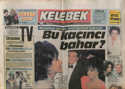 Hürriyet Gazetesi Kelebek Eki 10 Haziran 1987- Zümre Aycan Bestecilik Aşkına Tutuldu GZ63738 - 1