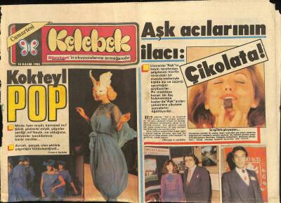 Hürriyet Gazetesi Kelebek Eki 10 Kasım 1984 - İngilterede Yüzümüzü Ağartan Türkler GZ114794 - 1