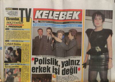 Hürriyet Gazetesi Kelebek Eki 10 Nisan 1987 - Minik Serçe Sezen Aksu Mini Mini GZ63555 - 1