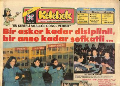 Hürriyet Gazetesi Kelebek Eki 10 Ocak 1982 - Ekrem Bora , Yeni Filmi İçin Londradan İlham Alıyor GZ92090 - 1