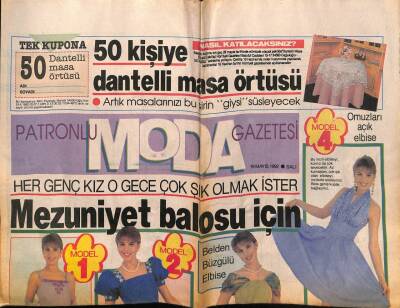 Hürriyet Gazetesi Kelebek Eki 10 Temmuz 1992 - Sadelikteki Asalet,İNCİ GZ75869 - 1