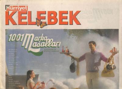 Hürriyet Gazetesi Kelebek Eki - 1001 Marka Masalları GZ93607 - 1