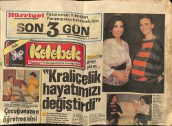 Hürriyet Gazetesi Kelebek Eki 11 Aralık 1984 - Pierre Cardinin Sırrı GZ70550 - 1