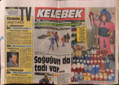 Hürriyet Gazetesi Kelebek Eki 11 Aralık 1987 - Muhammed Ali Yediği Yumrukların Kurbanı GZ63807 - 1