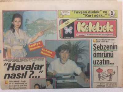 Hürriyet Gazetesi Kelebek Eki 11 Haziran 1985 - Arap Müşteriye Tek Kişilik Otomobil GZ27472 - 1