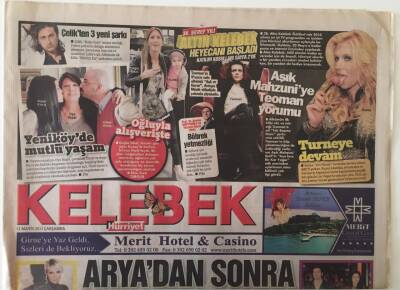 Hürriyet Gazetesi Kelebek Eki 11 Mayıs 2011 - Oya Başar Evinin Kapılarını Quality Dergisine Açtı GZ26927 - 1