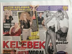 Hürriyet Gazetesi Kelebek Eki 11 Mayıs 2012 İboya Moral Gecesi - 800 Bin TLlik Hediye -GZ44392 - 1
