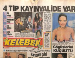 Hürriyet Gazetesi Kelebek Eki 11 Ocak 1990 - Kızgın Kocalar Nasıl Yumuşar GZ63511 - 2