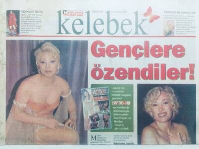 Hürriyet Gazetesi Kelebek Eki 11 Şubat 1999 - Gençlere Özendiler GZ42229 - 1