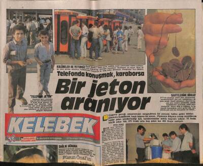 Hürriyet Gazetesi Kelebek Eki 11 Temmuz 1988 - Füsun Önalın Dünyası Karardı GZ93864 - 1