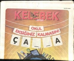 Hürriyet Gazetesi Kelebek Eki 12 Eylül 2014 - Murat Dalkılıç İstanbulda Kaybedersen Düşersin GZ100710 - 2