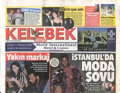 Hürriyet Gazetesi Kelebek Eki 12 Mart 2014 - Muhteşem Yüzyılda Kardeşler Arasında Taht Savaşı Şimdi Başlıyor GZ116014 - 1