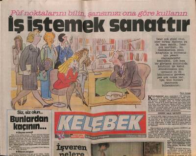 Hürriyet Gazetesi Kelebek Eki 12 Temmuz 1988 - Helena Noguerra , İlk Plağıyla Ümit Verdi GZ93865 - 1