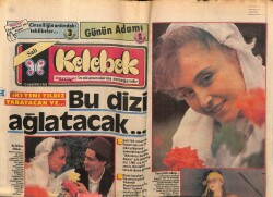 Hürriyet Gazetesi Kelebek Eki 13 Ağustos 1985 - Bu Dizi Ağlatacak GZ63779 - 2