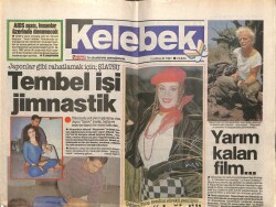 Hürriyet Gazetesi Kelebek Eki 13 Aralık 1991 - Perihan Savaş Usulü Alış Veriş GZ63771 - 1